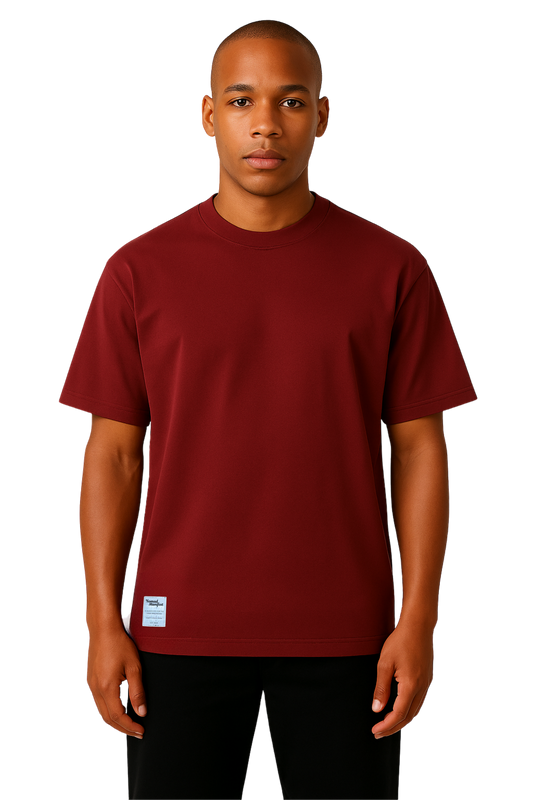 BLUE + BURGUNDY