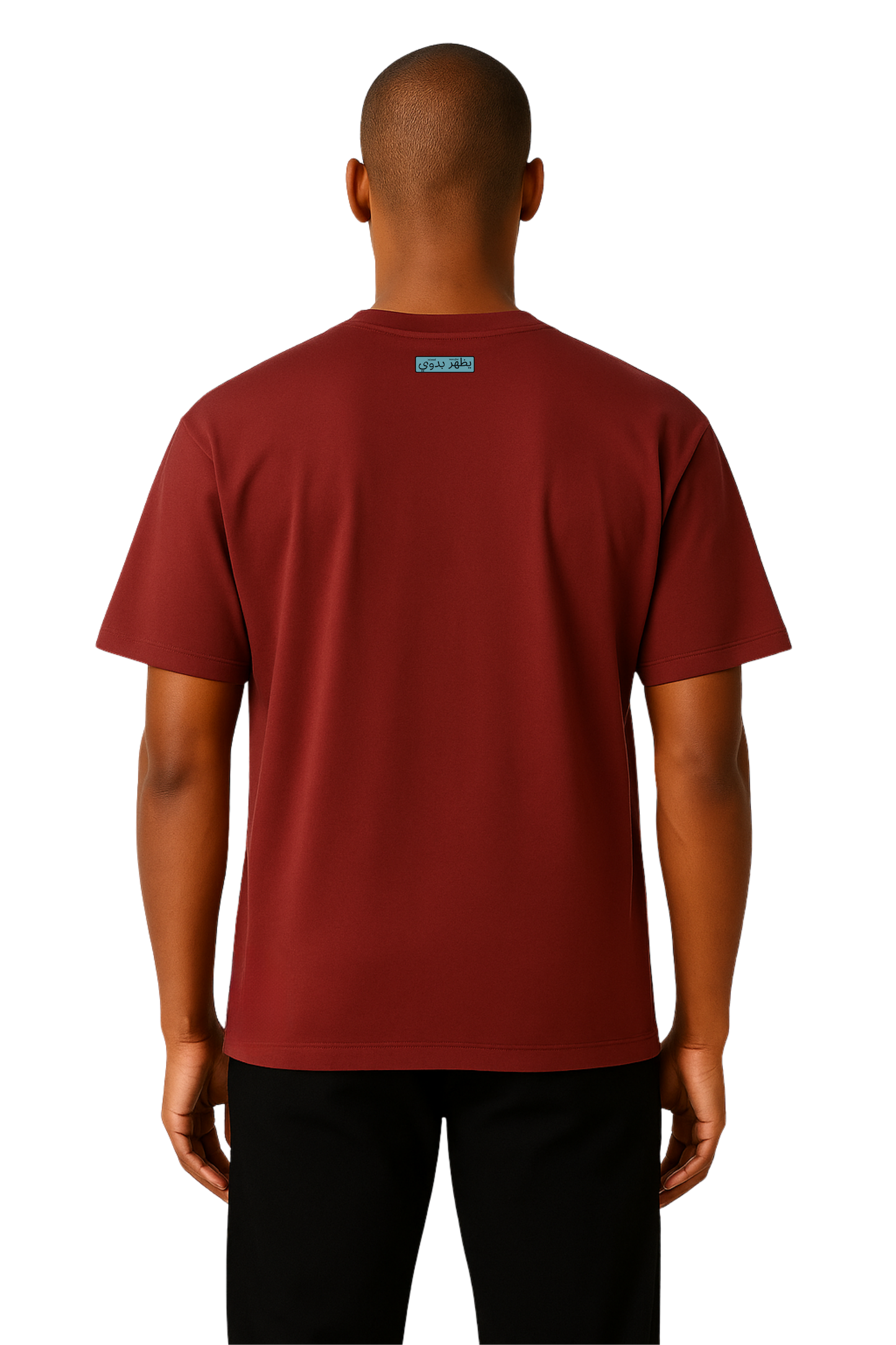 BLUE + BURGUNDY